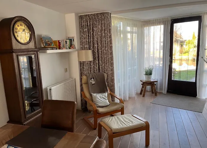 Vakantiehuis Perle Am Ijsselmeer Mit Eigenem Tretboot