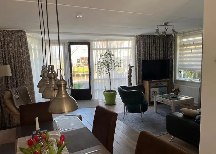 Vakantiehuis Perle Am Ijsselmeer Mit Eigenem Tretboot