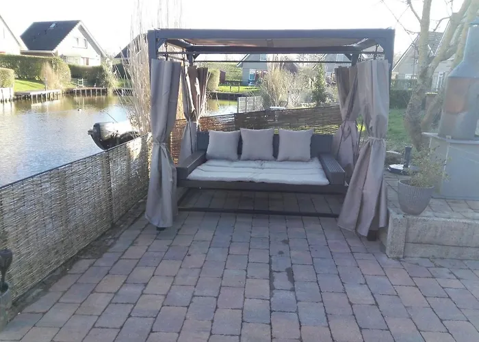 Vakantiehuis Perle Am Ijsselmeer Mit Eigenem Tretboot *